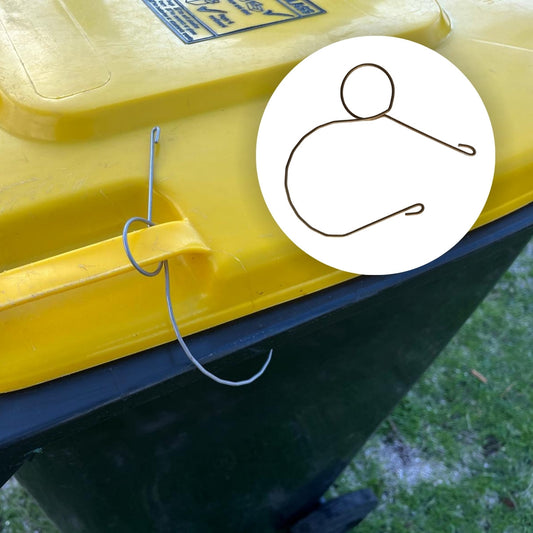 Wheelie Bin Clip | Stops Bin Lids Blowing Open | Made in Australia | FREE Shipping